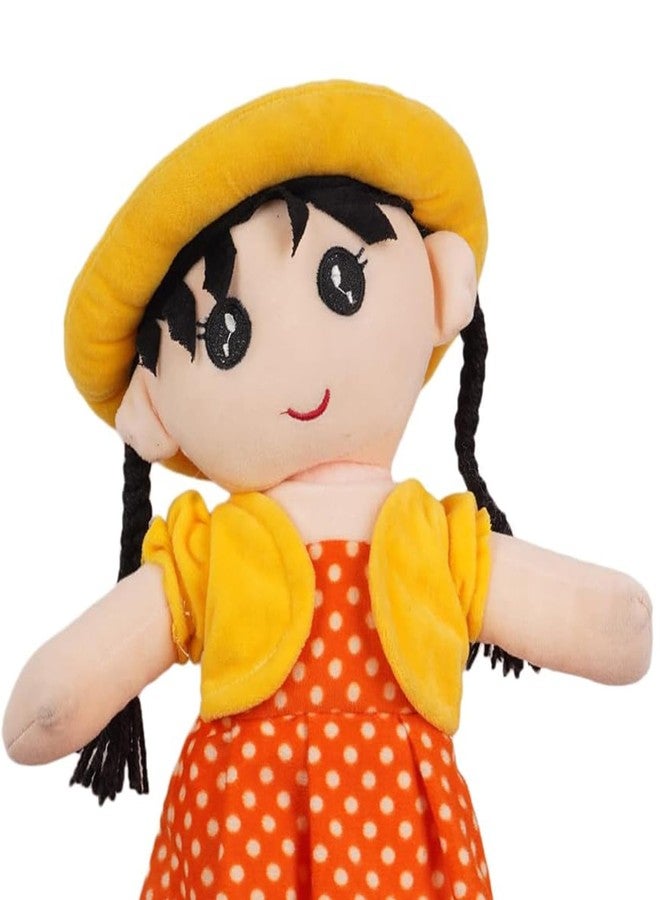 DearJoy Cap Rag Doll - Yellow, 40cm - Image 5